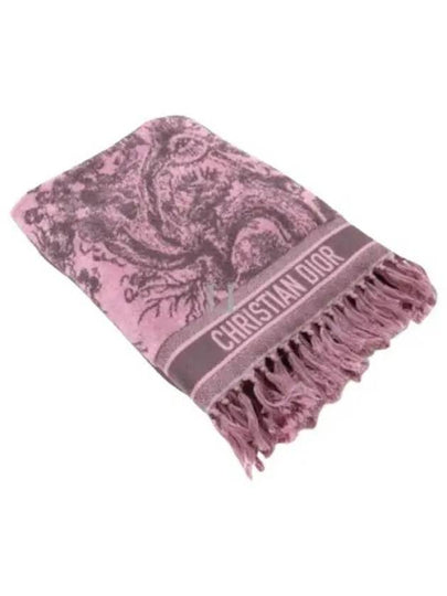 Toile de Jouy Sauvage Towel Pink - DIOR - BALAAN 2