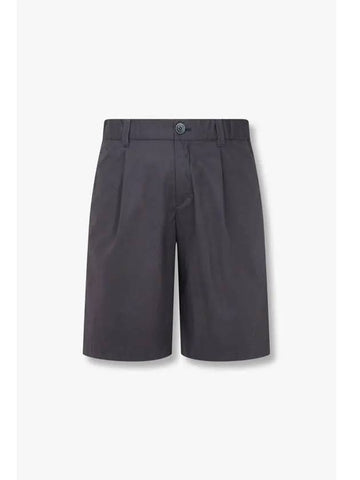 Men s Relaxed Mix Banding Shorts Navy - HERNO - BALAAN 1