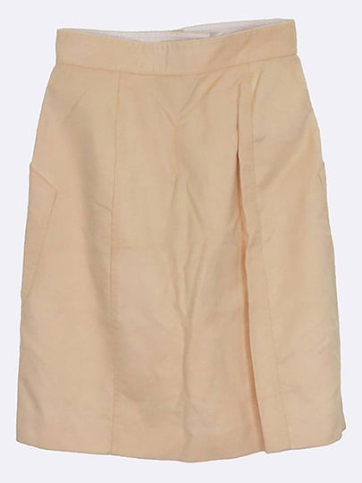 544932VD6R0 Light beige color button decoration women s skirt size 38 - BOTTEGA VENETA - BALAAN 2