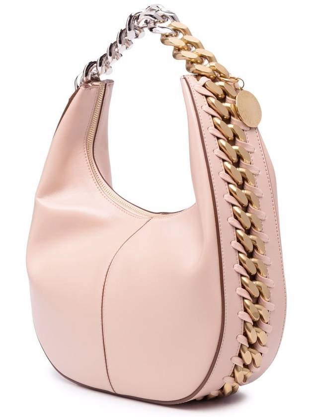 Frame Zipper Small Shoulder Bag Blush - STELLA MCCARTNEY - BALAAN 7