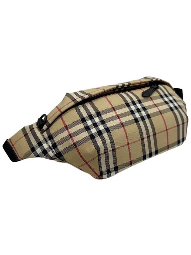 Vintage Check Nylon Belt Bag Beige - BURBERRY - BALAAN 3