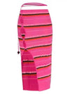 Women's La Jupe Maille Concha H-Line Skirt Pink - JACQUEMUS - BALAAN 1