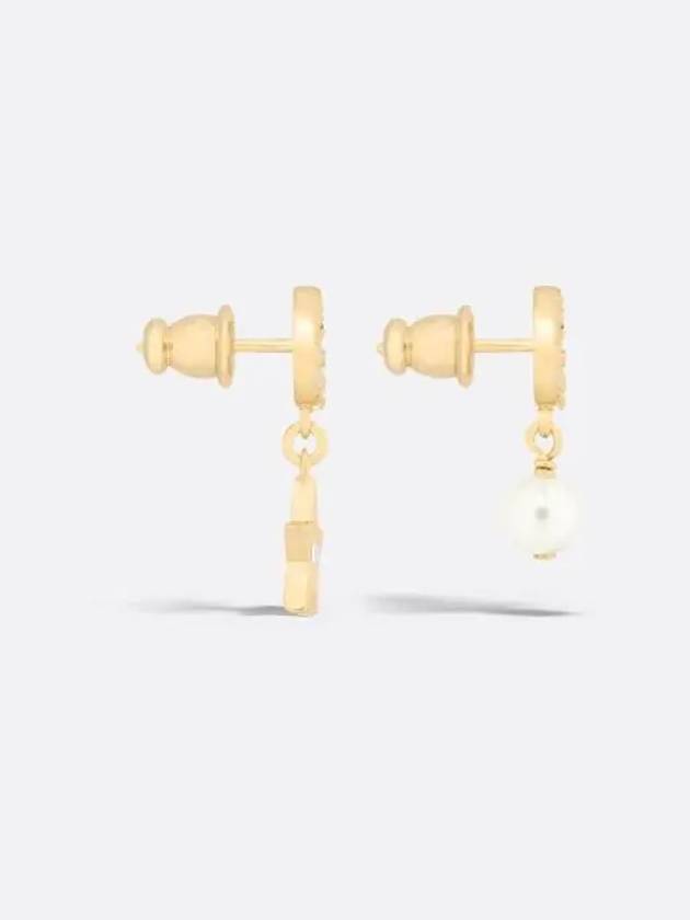 Petit CD Lucky Charm Earrings Gold - DIOR - BALAAN 3