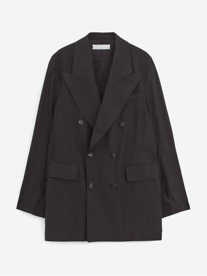 Experience Viscose Blazer Double Coat Black - OUR LEGACY - BALAAN 2