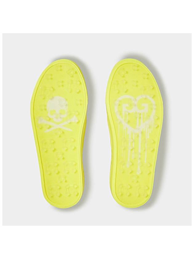 Contrast Accent Kiltie Durf Golf Spikeless Yellow White - G/FORE - BALAAN 5