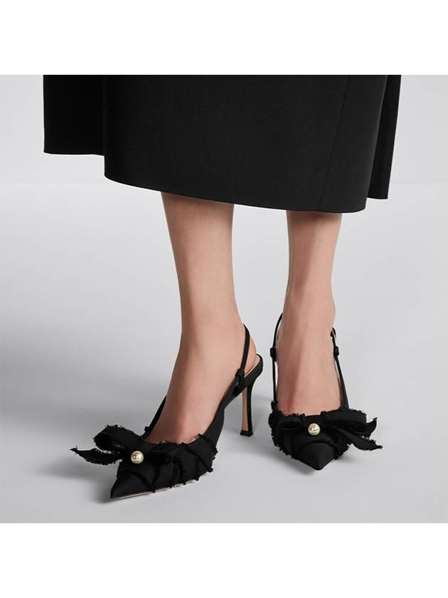 AABLE Slingback Pumps Heel Black KDV225GGN S900 - DIOR - BALAAN 6