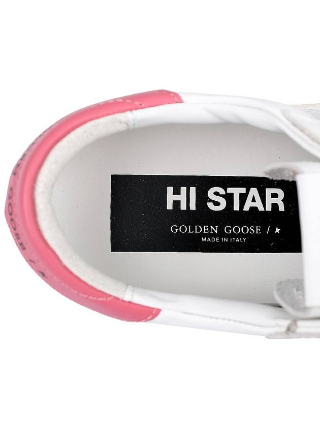 Hi Star Leather Low Top Sneakers Pinlk White - GOLDEN GOOSE - BALAAN 9