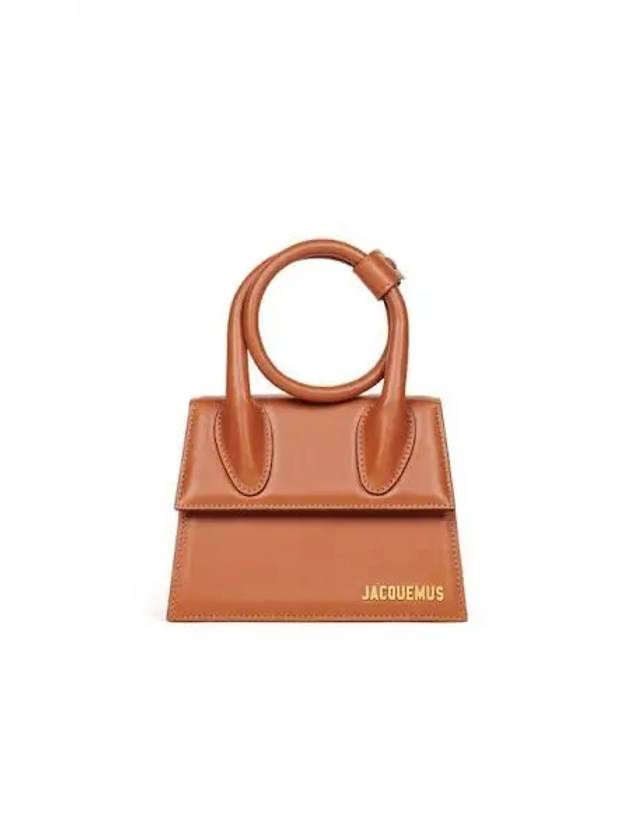 Jacquemus Women s Le Chiquito Noeud Light Brown 2 Domestic Product - JACQUEMUS - BALAAN 1