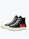 Chuck Taylor High Top Sneakers P1 K112 1 Black - COMME DES GARCONS - BALAAN 2