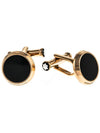 Meisterst?ck Cufflinks Black - MONTBLANC - BALAAN.