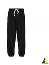 Face Logo Applique Track Pants Black - ACNE STUDIOS - BALAAN 2