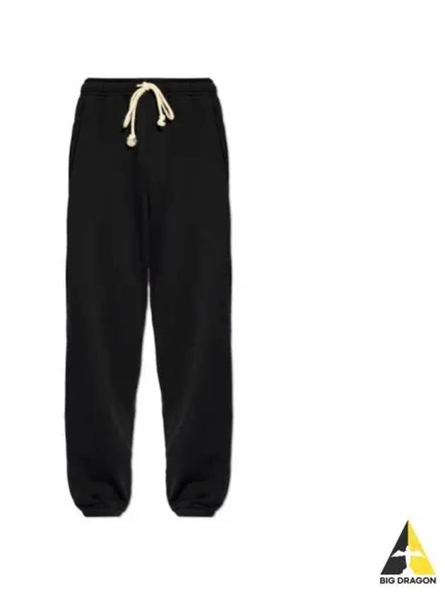 Face Logo Applique Track Pants Black - ACNE STUDIOS - BALAAN 2