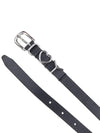 Y Project Y Love Buckle Leather Belt BELT11CS24 BLACK SILVER - Y/PROJECT - BALAAN 10