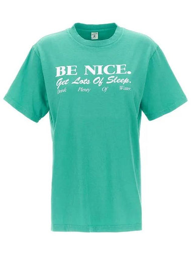 Be Nice Print Tee TS858 - SPORTY & RICH - BALAAN 1