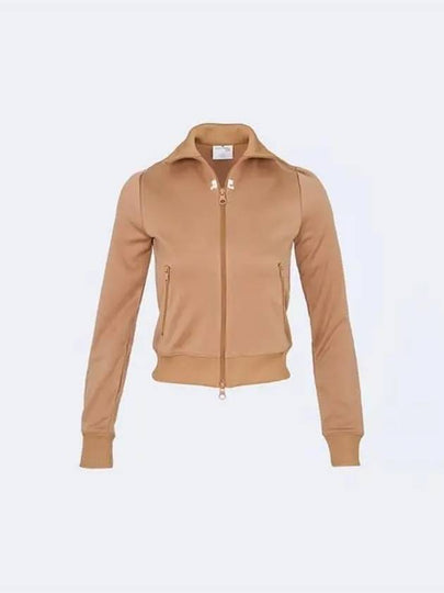 Jersey zipper track jacket brown - COURREGES - BALAAN 2