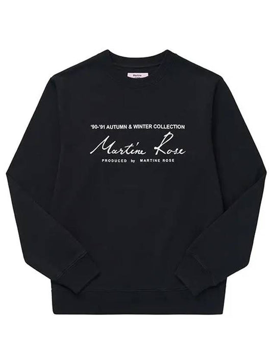 CMR601FL BLACK Classic Sweatshirt - MARTINE ROSE - BALAAN 1