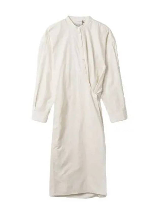 wrap dress white - LEMAIRE - BALAAN 1