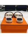 Famosa Espadrilles Beige Black - HERMES - BALAAN 5