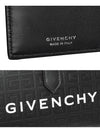 G Cut 4G Leather Card Wallet Black - GIVENCHY - BALAAN.