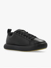 Pillow Leather Low Top Sneakers Black - BOTTEGA VENETA - BALAAN 5