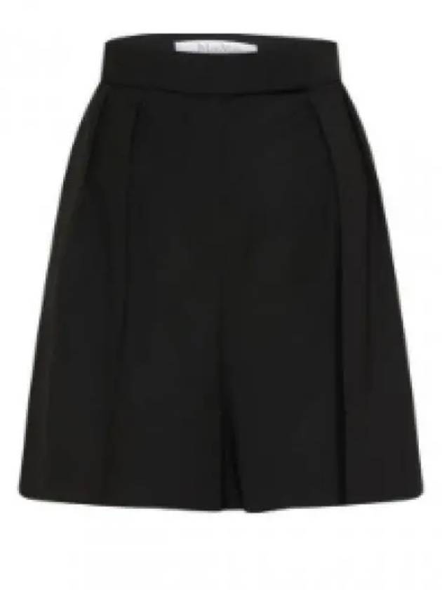 Jessica Virgin Wool Shorts Black - MAX MARA - BALAAN 2