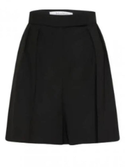 Jessica Virgin Wool Shorts Black - MAX MARA - BALAAN 2