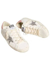 Superstar Pink Tab Leather Low Top Sneakers White - GOLDEN GOOSE - BALAAN 2