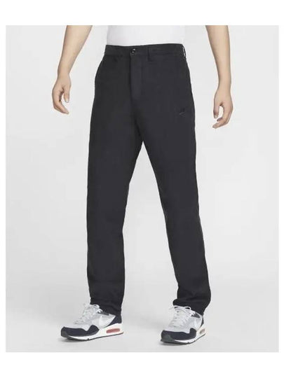 Club Corduroy Chino Pants Black - NIKE - BALAAN 2