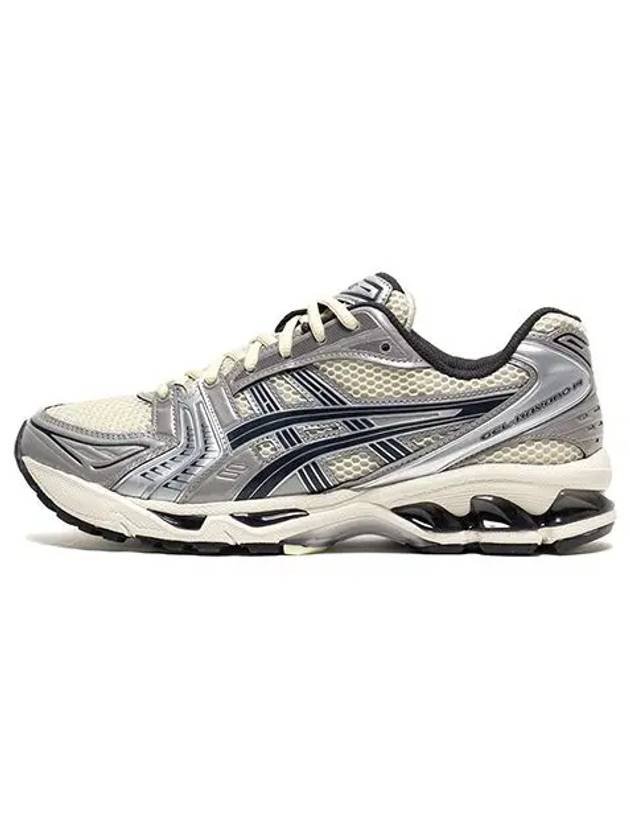 Gel Kayano 14 Low Top Sneakers Oyster White Steeple Grey - ASICS - BALAAN 3