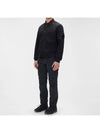 Men's Lens Wappen Gabardine Shirt Jacket Black - CP COMPANY - BALAAN 5