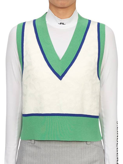 Golf Wear Women s Knit Vest AWKW09379 0000 - J.LINDEBERG - BALAAN 2