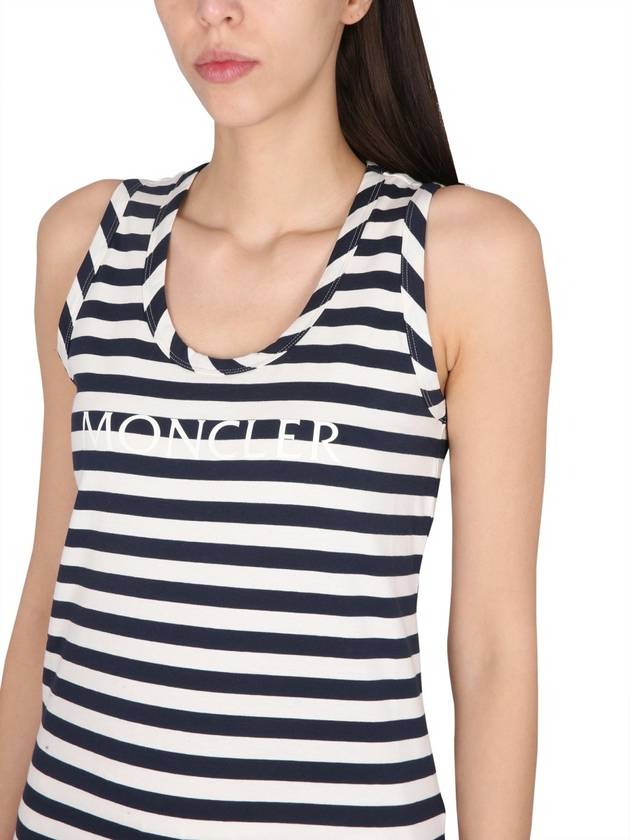 23 ss Navy Cotton Striped Top I10938P0000189A1NF07 B0480028757 - MONCLER - BALAAN 5