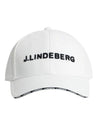 Hennric Embroidered Logo Ball Cap White - J.LINDEBERG - BALAAN 1