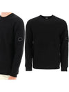 Pullover Wool Knit Top Black - CP COMPANY - BALAAN 2