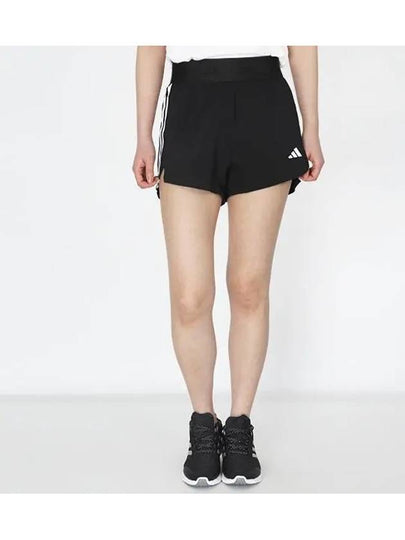 Hyper Glam Woven Shorts Black - ADIDAS - BALAAN 2