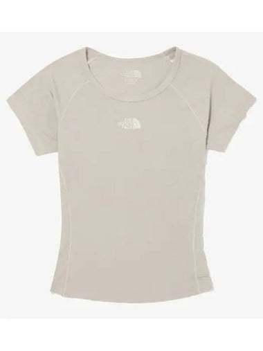 The North Face NT7UQ32K White Label Women s Modali Short Sleeve Round Tee - THE NORTH FACE - BALAAN 1