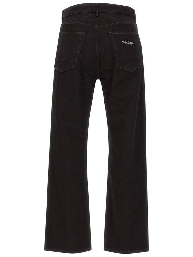 Straight Pants PMYA040F23DEN002 1001 - PALM ANGELS - BALAAN 3