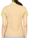 All Star Polo Short Sleeve T-Shirt Beige - HORN GARMENT - BALAAN 5