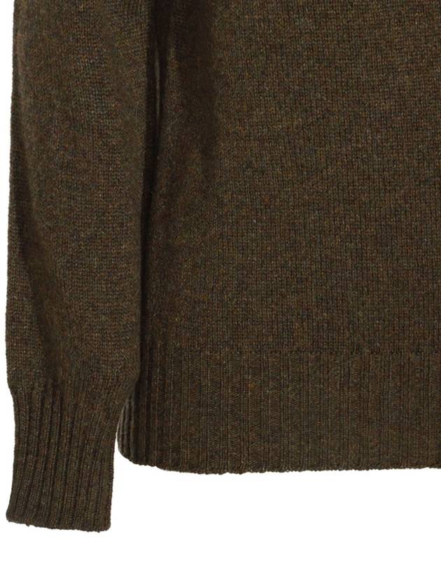 Malo Brown Wool Knitwear - MALO - BALAAN 3