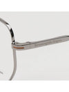 Zegna Glasses Frame EZ5222D 014 Silver Metal Polygon - ERMENEGILDO ZEGNA - BALAAN 2