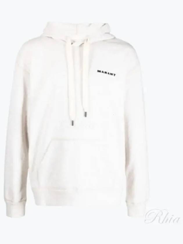 Marcello Logo Hoodie Ecru - ISABEL MARANT - BALAAN 2