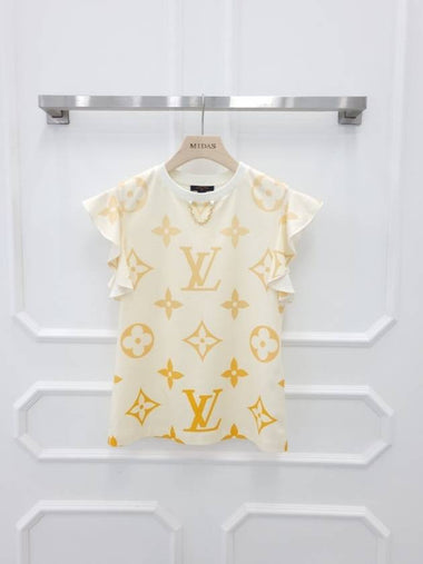 Ombre flounce sleeve short 1A8RPM M - LOUIS VUITTON - BALAAN 1