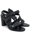 Strap Sandals Black 38 0HM0205 - HERMES - BALAAN 1