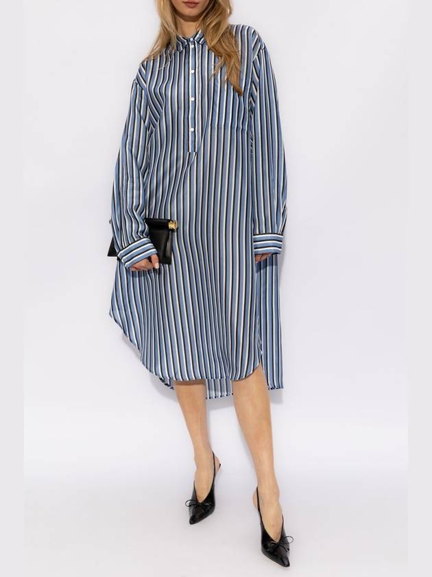 HERSKIND ‘Meyer’ Shirt Dress, Women's, Blue - BIRGITTE HERSKIND - BALAAN 2