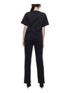 Rive Gauche Short Sleeve T-Shirt Black - SAINT LAURENT - BALAAN 6