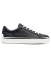 grained leather low-top sneakers - TOD'S - BALAAN 2