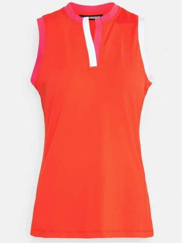 Women's Aurora Sleeveless Orange - J.LINDEBERG - BALAAN 2