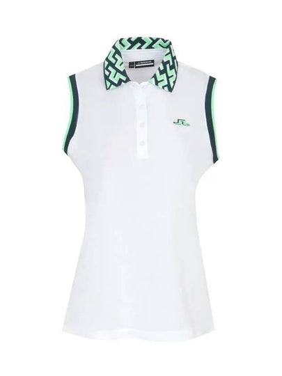 Leslie Polo Sleeveless White - J.LINDEBERG - BALAAN 2