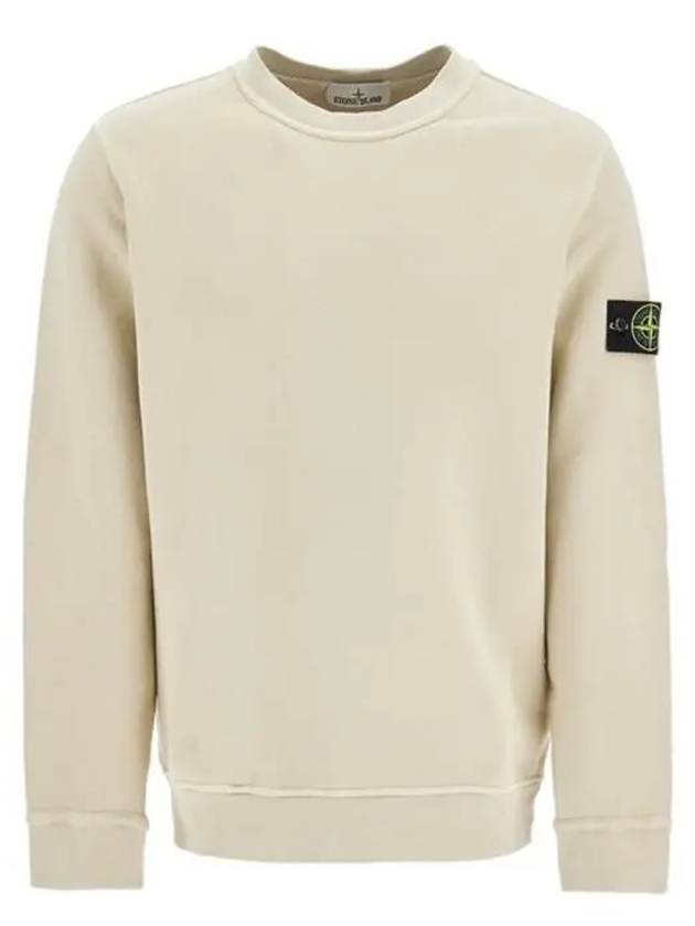 Compass Badge Sweatshirt Beige - STONE ISLAND - BALAAN 2