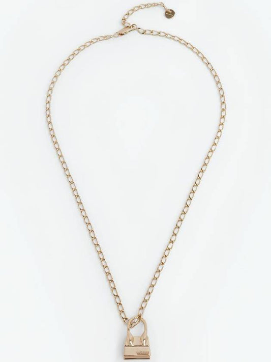 Le Collier Chiquito Pendant Necklace Light Gold - JACQUEMUS - BALAAN 2